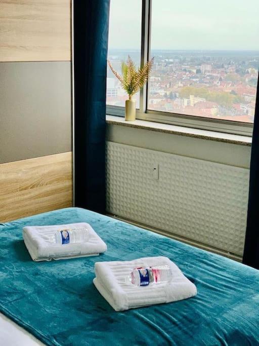 Tour De L'Europe, En Plein Centre Avec Parking. Appartement Mulhouse Buitenkant foto